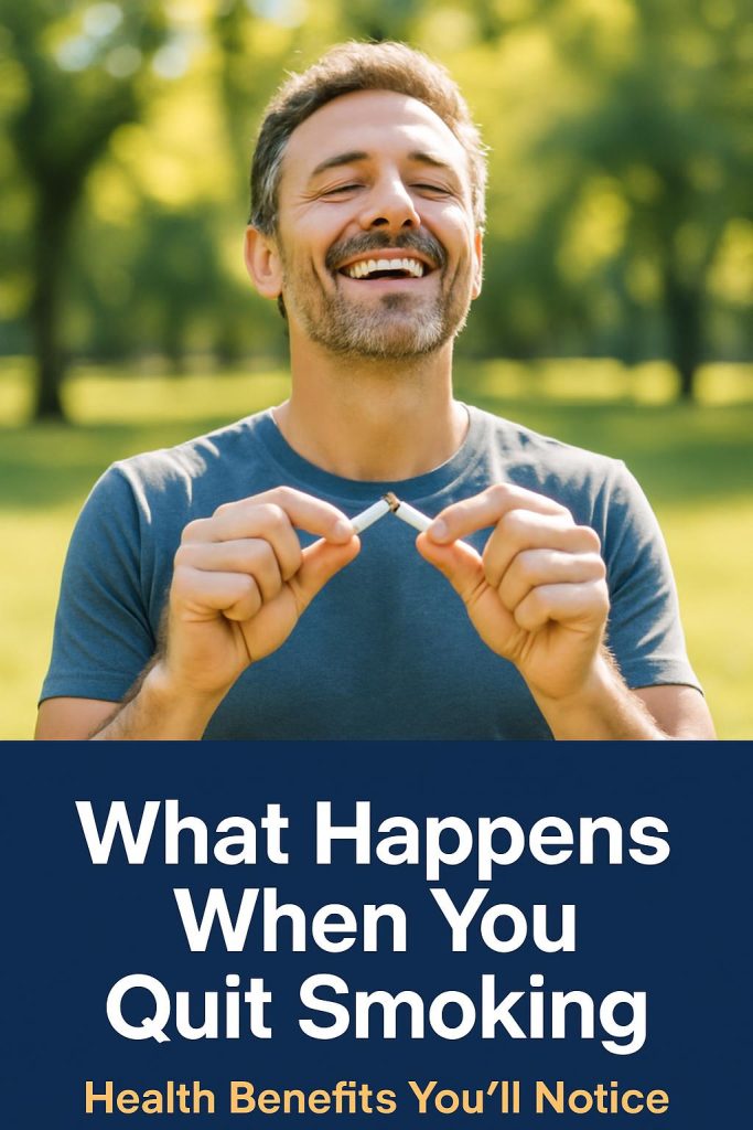 Health benefits of quitting smoking