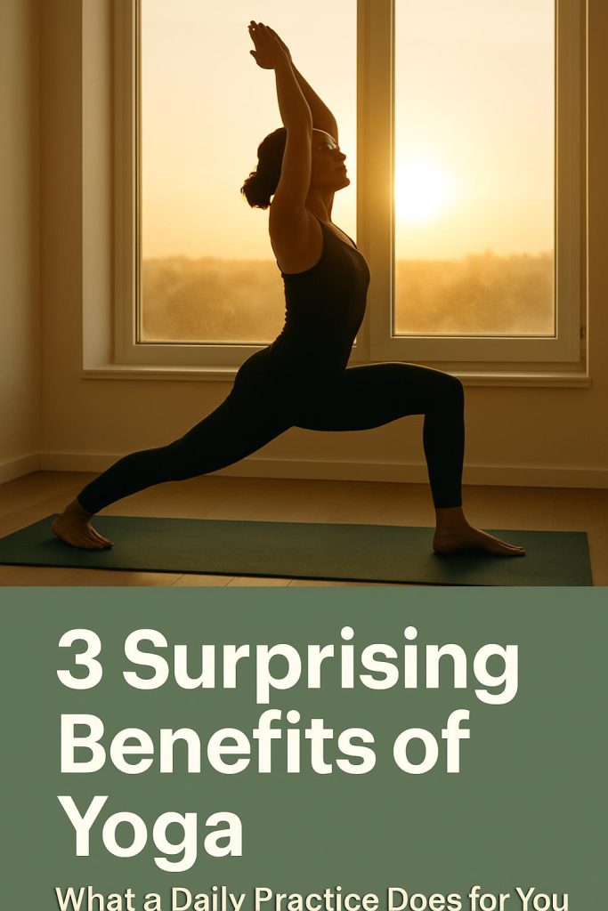 3 Health benefits that Yoga provides us