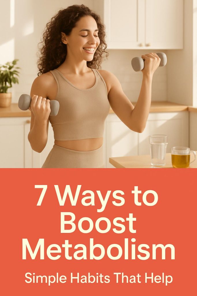 7 tricks to speed up metabolism and lose weight
