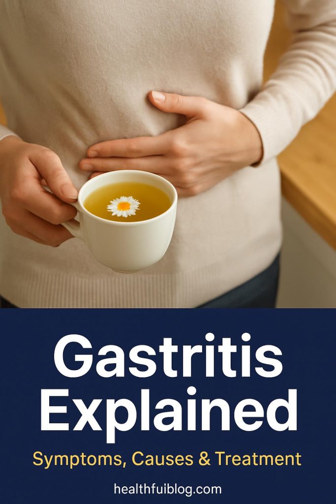 Gastritis What is it and what treatment is there?