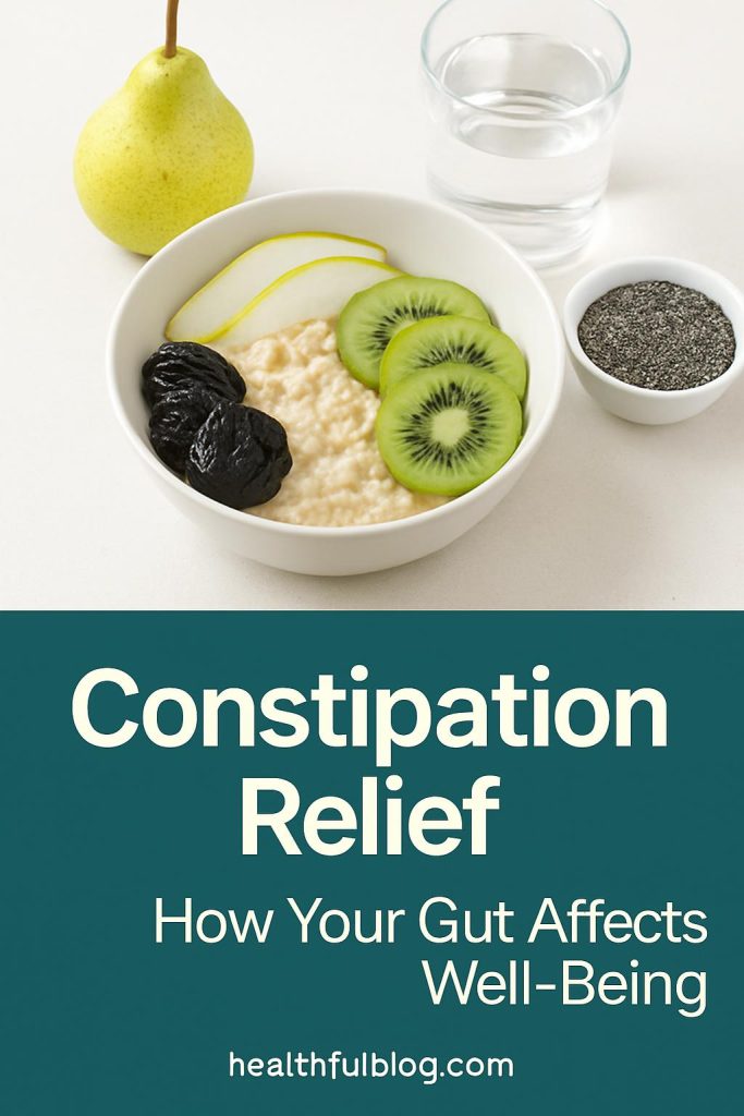 How constipation can affect your inner well-being