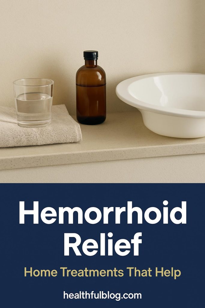 Hemorrhoids: Causes, Home Treatment and When to See a Doctor