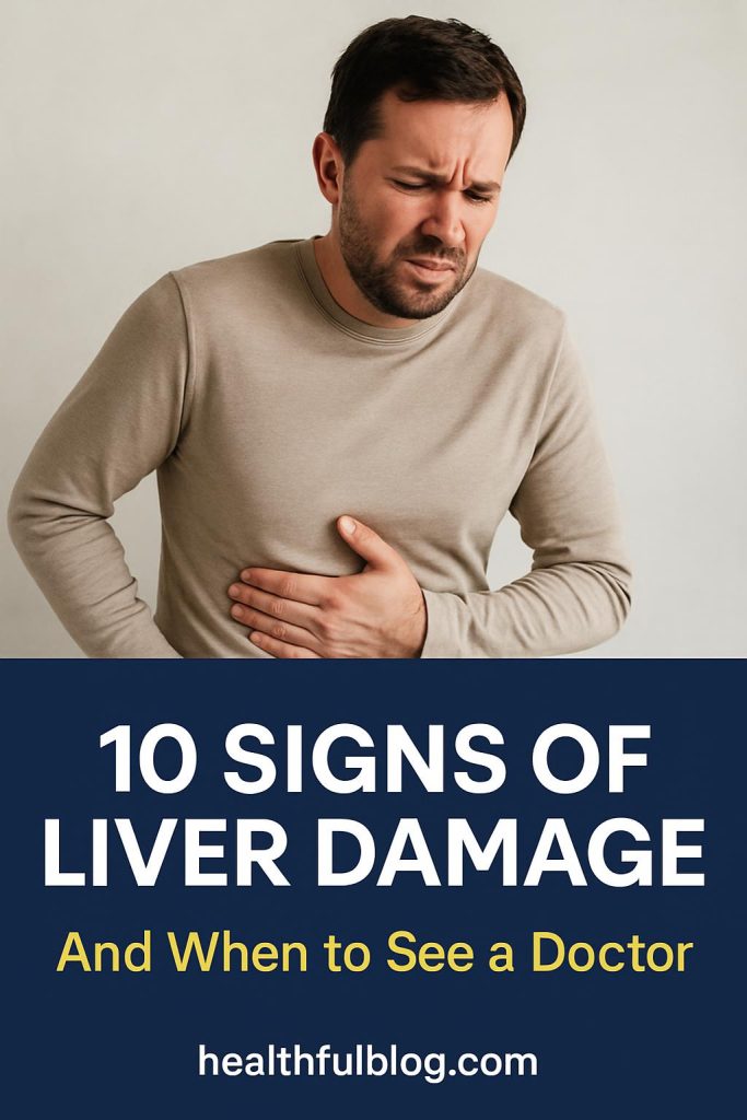 10 Signs of Liver Damage and When to See a Doctor