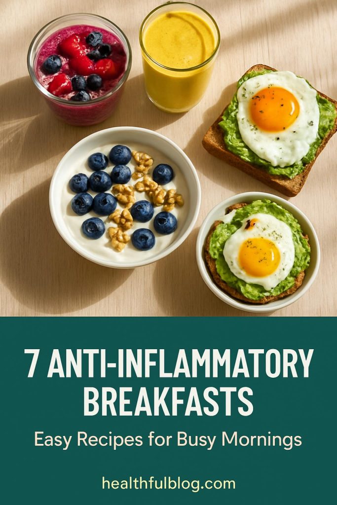 Anti-Inflammatory Breakfast: 7 Easy Recipes for Busy Mornings