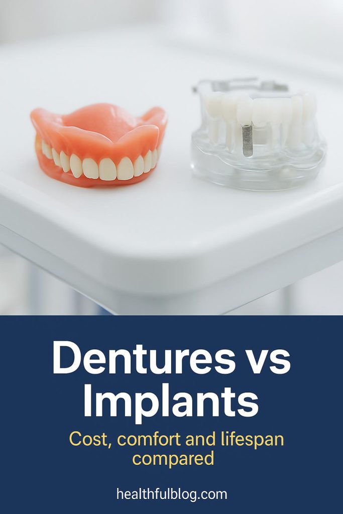 Dentures vs Dental Implants: Cost, Comfort and Lifespan (2026)