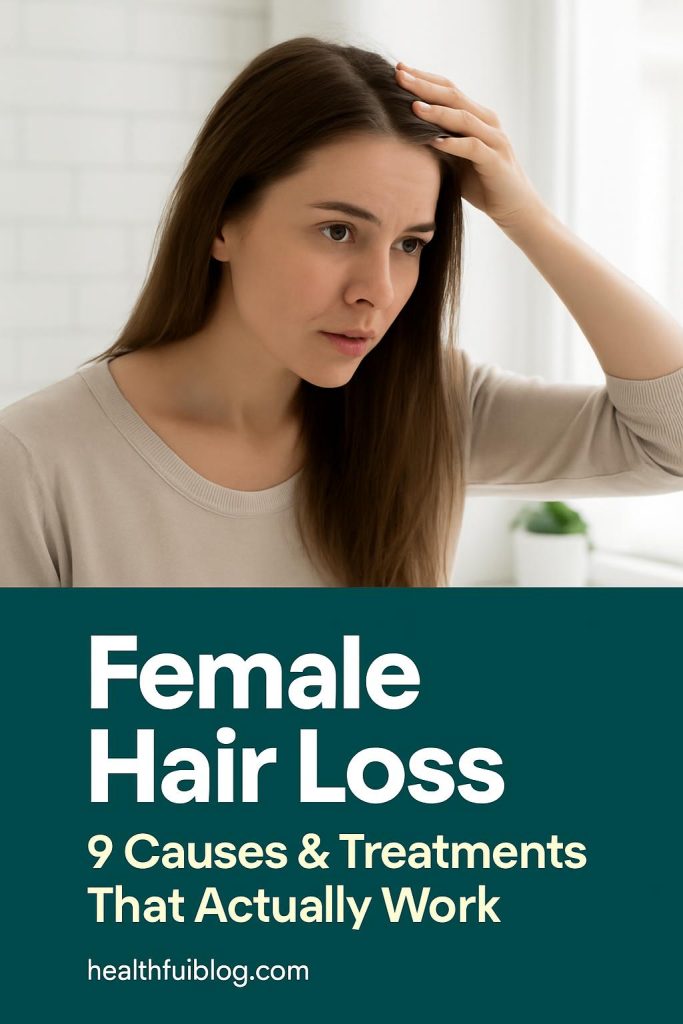 Female Hair Loss: 9 Common Causes and Treatments That Actually Work