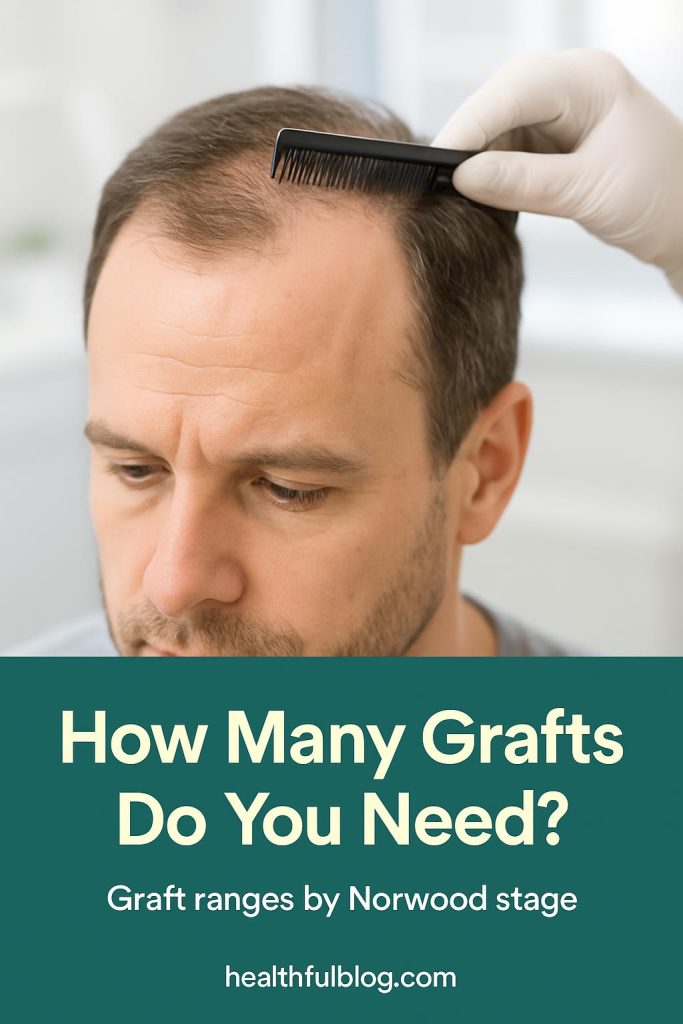 How Many Grafts Do I Need for a Hair Transplant? (2026 Guide)