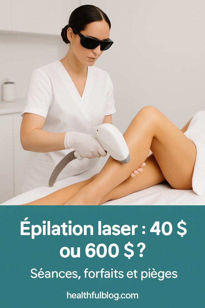 Prix épilation laser au Québec : par zone et par forfait