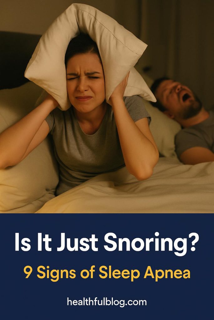 Is It Just Snoring? 9 Signs of Sleep Apnea and the Latest Treatments
