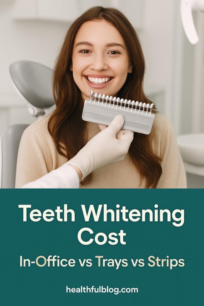 Teeth Whitening Cost in 2026: In-Office vs. Trays vs. Strips